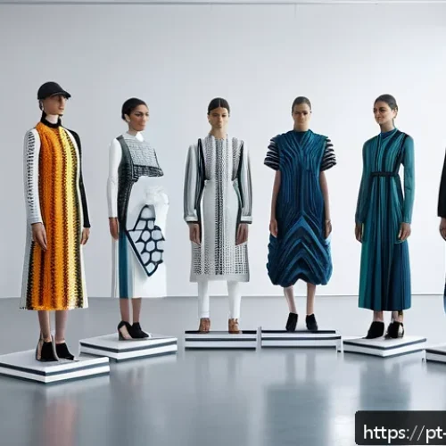 패션디자인과 AI 활용 - A modern Brazilian fashion designer studio showcasing creative AI-driven collection development: vib...